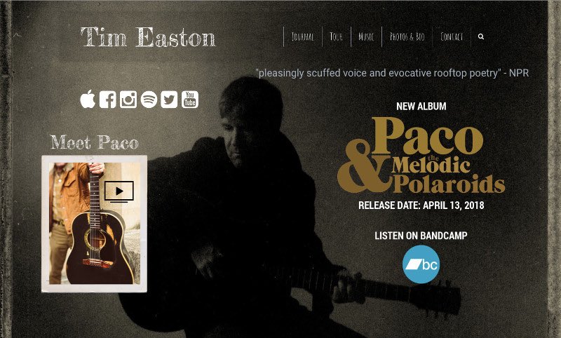 RockSolidSW's tweet image. We are very proud to welcome Tim Easton timeaston.com as our newest customer in the Rock Solid Software family! #TimEaston #RockSolidSoftware #SingerSongwriters #Nasvhille #Raleigh #Music #Musicians #RockOn