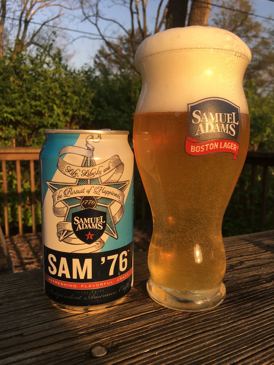 Yo <a href="/SamAdamsBeer/">Sam Adams Beer</a>, @beer_n_politics and I wonder what is the goal of Sam76?  Flavorful Craft? It seems far from it and middle-of-road. 🙁