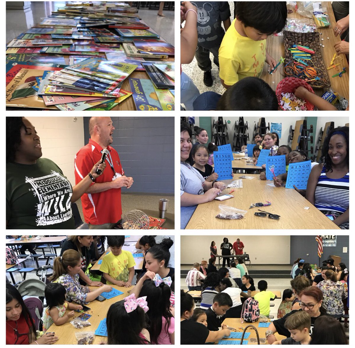 Bingo➕Books= a GREAT😃time for <a href="/McDougleKISD/">McDougleKISD</a> students, parents and families at our Book Bingo Night! Every participant goes home with free books!👍🦁📚 #Promise2Purpose
#p2pInvestors #EquippedScholars