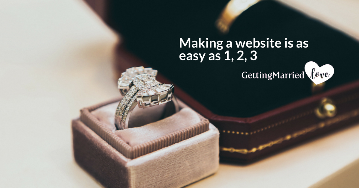 getmarriedlove's tweet photo. Worried about not being techy? Don't fret: creating a wedding website is only a three-step process with https://t.co/CJzbx8GqDW. Visit https://t.co/1VSm82XQxS to learn more about our wedding websites. https://t.co/wybT0gRaw3