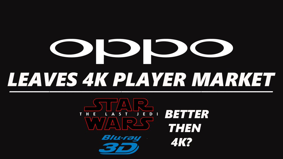 SpareChangeYT's tweet photo. Let's Discuss! No more Oppo Players! Weekly Recap | Live Stream #oppodigital #4k https://t.co/1fhurBnxNv https://t.co/5D9LYHmwLl