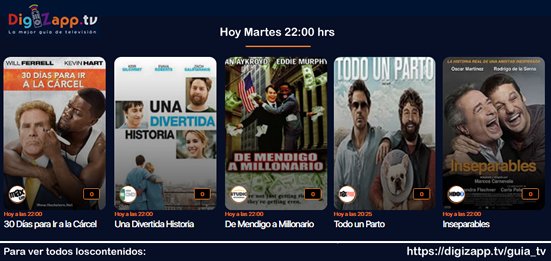 DigiZapp's tweet photo. Para un martes entretenido... algunas opciones para esta noche en #television #EstaNoche #Entretenimiento #Panorama
recuerda visitarnos en https://t.co/GJ7tyKb14T https://t.co/Qn2OXzw4Ap