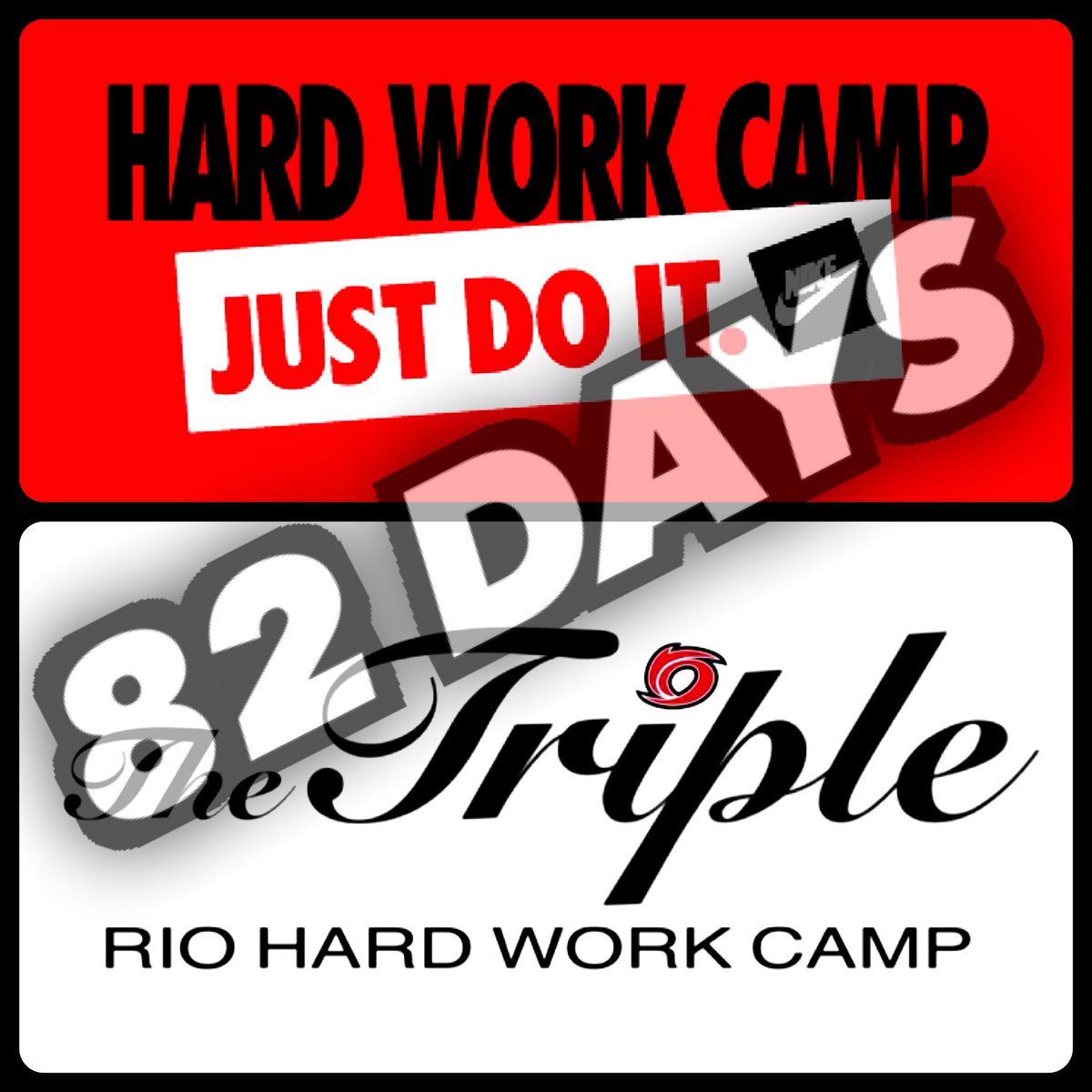 Hardworkcamp's tweet photo. 82 Days until #HWC18 ...best camp in the country! https://t.co/pMNwFlveFK