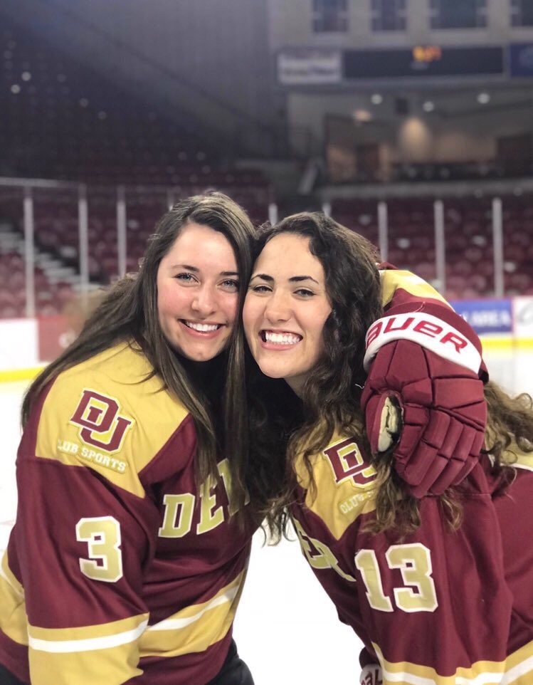 sydneyfischelis's tweet image. DU has tons of club and intramural sports! I play for the club women’s ice hockey team and it’s a great way to make friends and travel around Colorado and the U.S! @DUClubWIH #DUStories