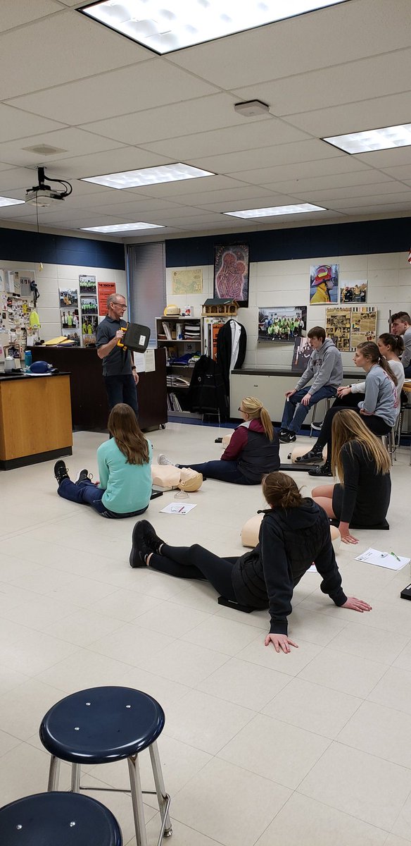 TeversonTroy's tweet photo. My students are being CPR certified in the next few days. https://t.co/ylG0cq8Rt4
