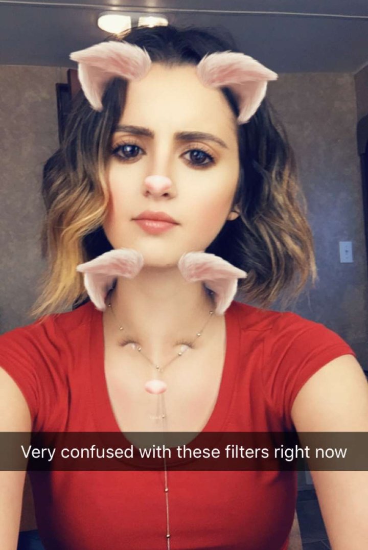 LMaranoLATAM's tweet photo. #SNAPUPDATE: laurafirefire: "Muy confundida con estos filtros ahora mismo" https://t.co/pTWgTMBGes