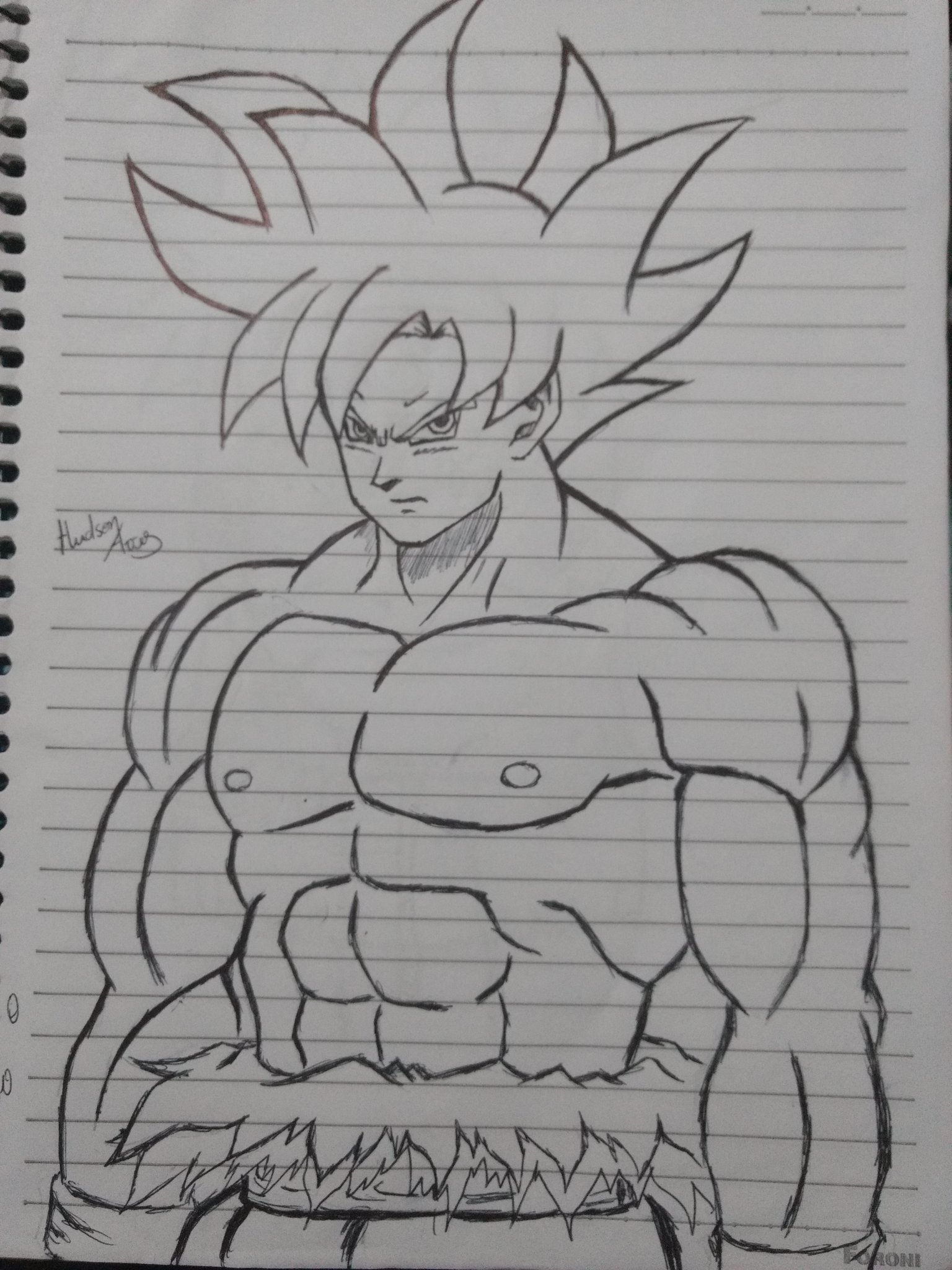 X 上的Goku：「Desenho feito pelo @udisoalves 😍❤️  / X