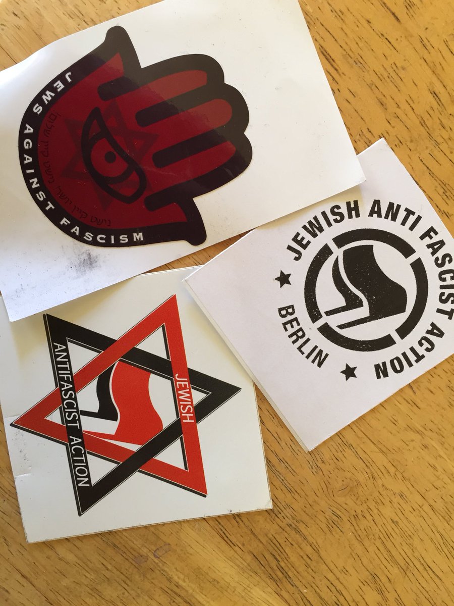 Jews Against Fascism On Twitter The United Stickers Of Jewish Antifascism We Missing Any Featuring Jewsagainstfash Geoffreyjewdas Jewish Antifa Berlin Https T Co Qo7unfg1ta