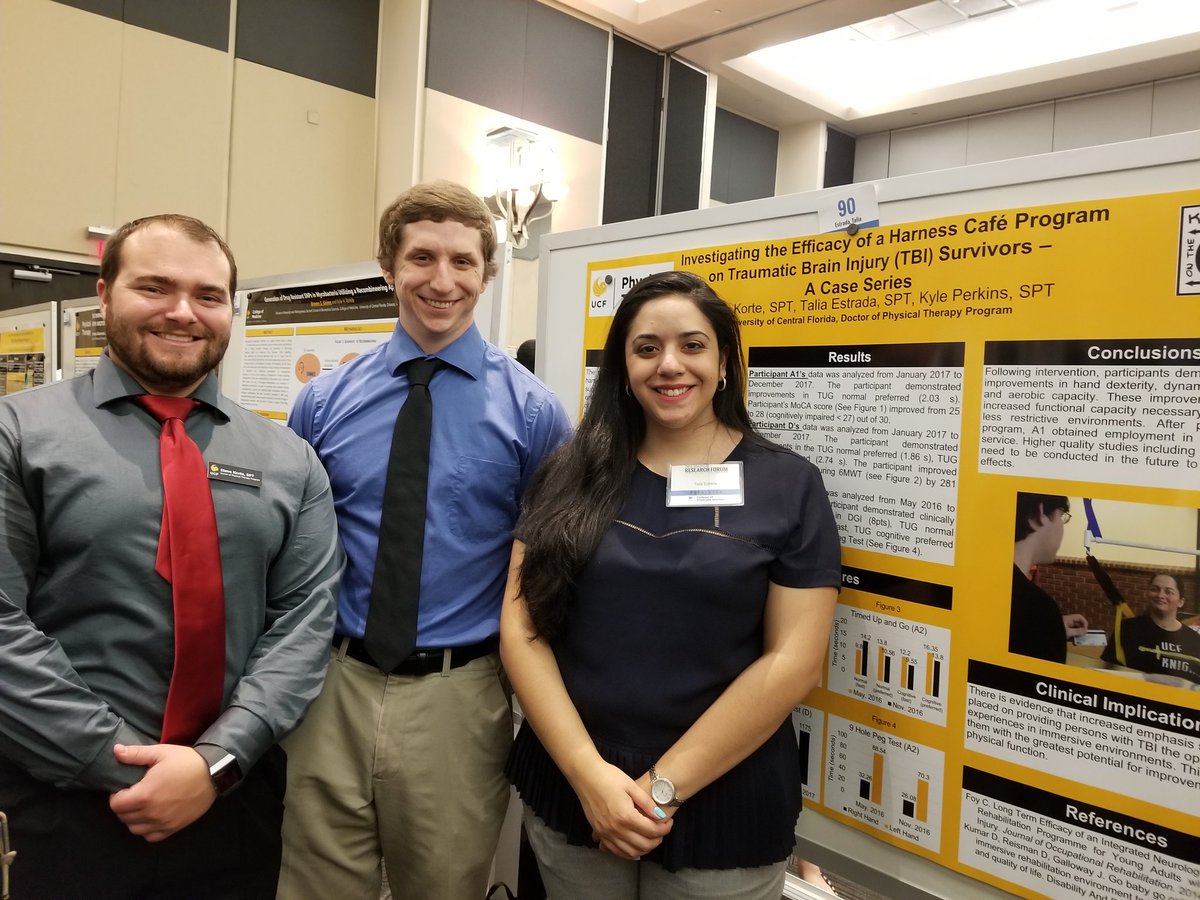 Talia_DPT's tweet photo. Presented at the Graduate Research Forum today @UCFGradStudies. One more milestone, one step closer to graduation. 👩🏻‍🏫 #dptstudent @UCF_DPT https://t.co/ZI4gPMMDDC