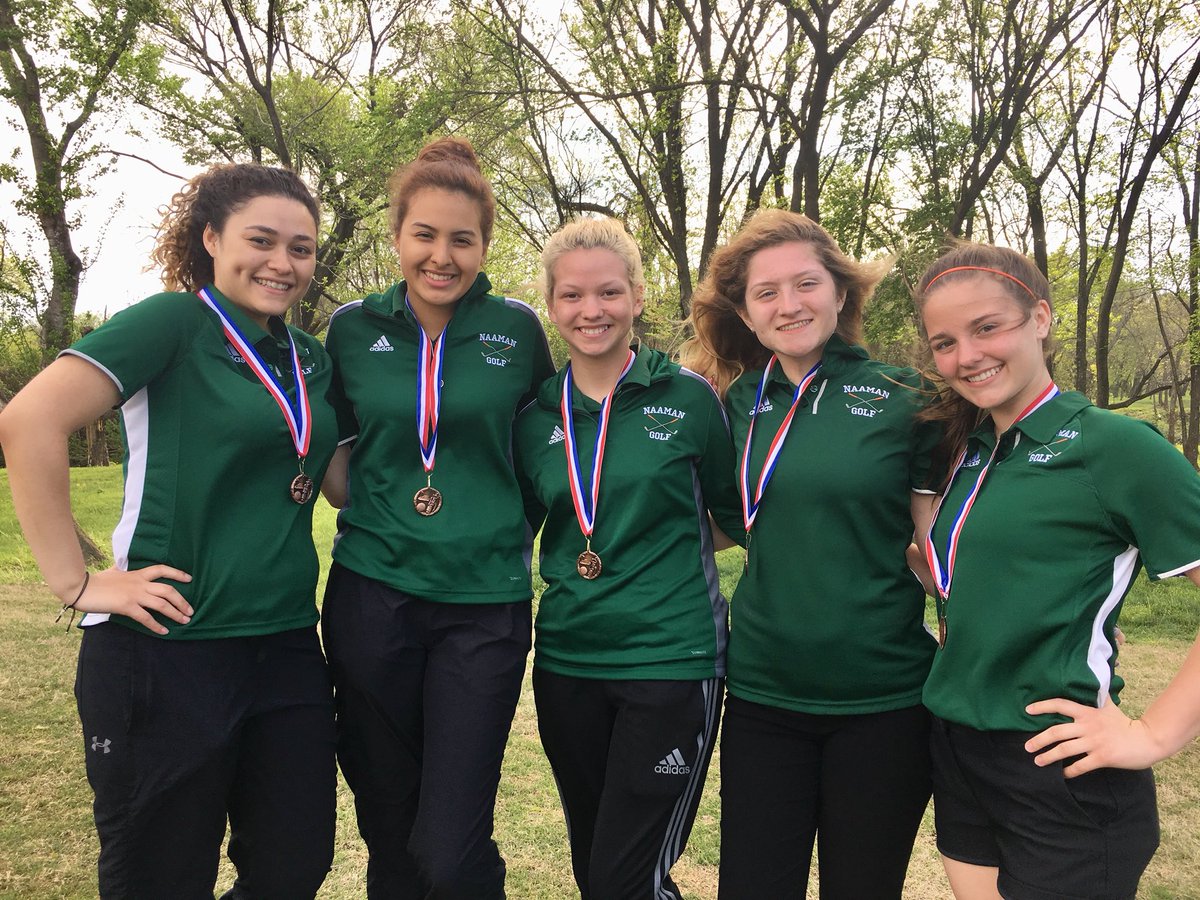 Naaman Golf Men’s team WINS DISTRICT and Ladies finish 3rd!!! #WeAreNaaman