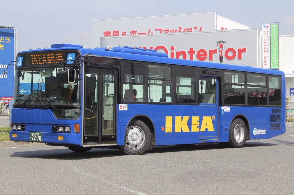 神戸みかん海老 大阪シティバス 92 2270 92 2272 92 2273 02年式 Kl Mp37jk もと東京都交通局 4 1より 両備バスのikea なんばexpressの路線を なんば側発着地を変更して大阪シティバスが運行しております それに合わせ4台のmp37が移籍してきました