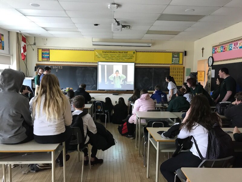 SPHDrama's tweet photo. Saints, we have a very exciting reveal planned for tomorrow! Be sure to check out the @TBCDSBStPatrick Facebook page! #tbcdsb #tbay #saintsnation #hintbelow https://t.co/pA3u3L1Itk