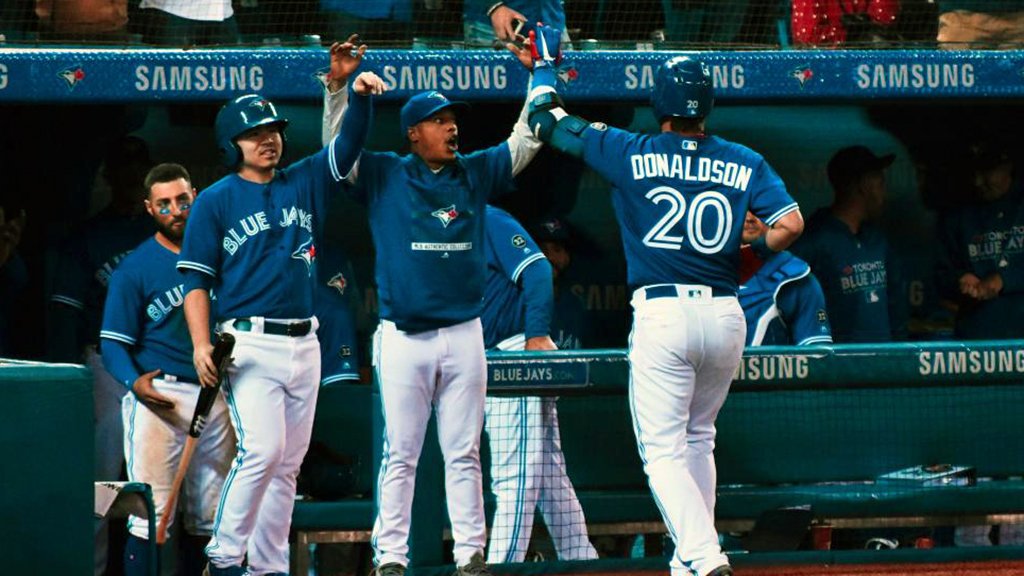 BlueJays's tweet photo. One game at a time. Together. #BlueJays https://t.co/OHCyp6NW94