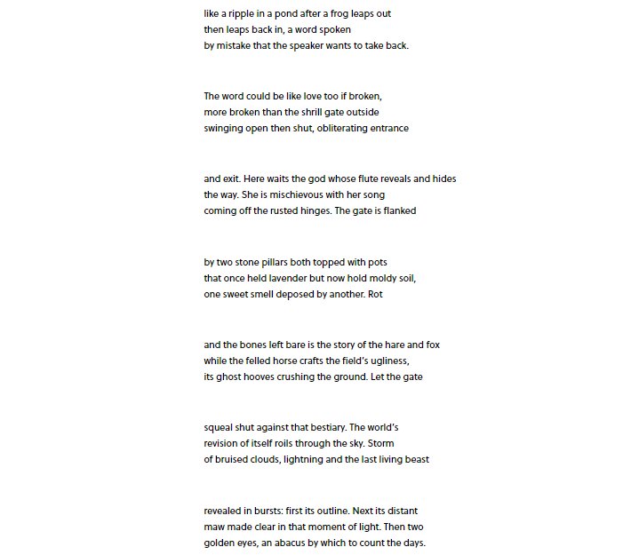 Licks Books On Twitter The Field By Pbw Poet I Can Probably Go Licks Books