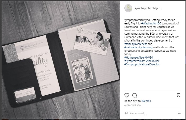 SymptoProNFP's tweet photo. We're D.C. bound first thing tomorrow morning! Catch us on #Instagram and join in the fun as we attend a symposium commemorating the 50th anniversary of #HumanaeVitae https://t.co/gW4MvrwuZ0

#HumanaeVitae50 #HV50 #NaturalFamilyPlanning #FertilityAwareness
#HV50 #HumanaeVitae50 https://t.co/iRZh7k9g7M