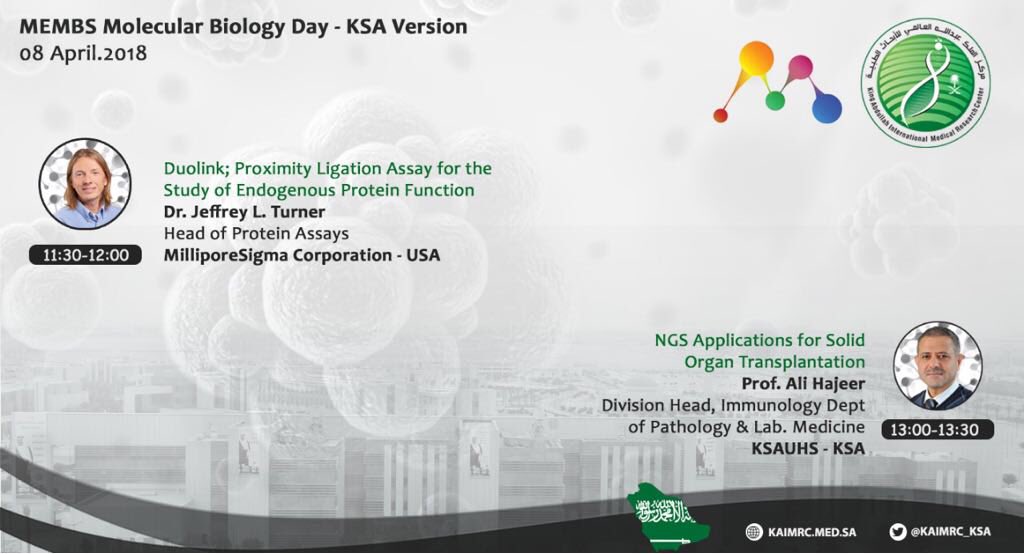 KAIMRC Events tweet media