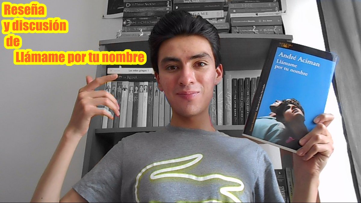 johnlime64's tweet image. Una historia de amor y pasión. Conoce el final verdadero de Oliver y Elio en esta reseña y discusión del libro | película de Llámame por tu nombre.
youtube.com/watch?v=LneJea…

#books #johnlime #booktube #llamameportunombre #callmebyyourname #libros #read #leer