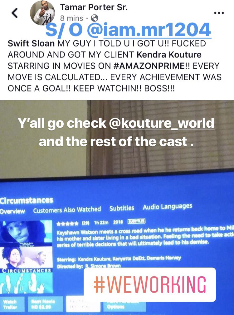 Swift414's tweet photo. Go check @circumstancesmv w/ @KENDRA_KOUTURE @sheena_chauntel @810Noah @RevIslaam and many more talented actors... #supportindiefilm #CASTING #urbanart #SwiftMotionPictures https://t.co/GM0SVMsM5E