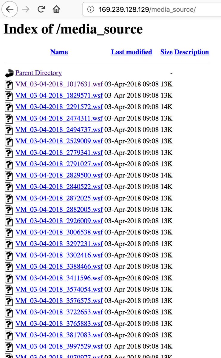 b3ard3dav3ng3r's tweet photo. #Malicious IP 169.239.128.129 serving #Quantloader and is wierd. Yesterday it had /upload which is down and currently is with /media_source with multiple wsf files https://t.co/ZZEhBFrIDI