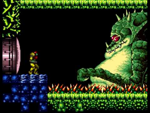 hostofhollows's tweet image. Who doesn't like fighting giant lizards who shoot things from their belly button?!?! #SuperMetroid #Kraid
