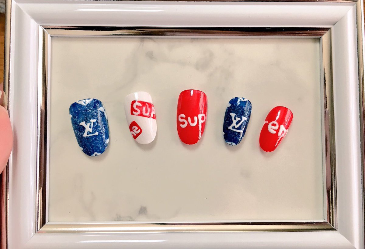 ちゃま A Twitter ネイルチップ デニム ヴィトン Supreme ネイル ヴィトン デニム Supreme ネイルチップ でもシュプリームをあまり知らない 赤いブランド ちゃま A Twitter ネイルチップ デニム ヴィトン Supreme ネイル ヴィトン デニム Supreme ネイルチップ でもシュプリームをあまり知らない 赤いブランド
