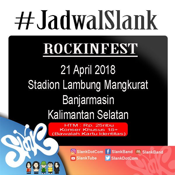 Slank Band tweet media
