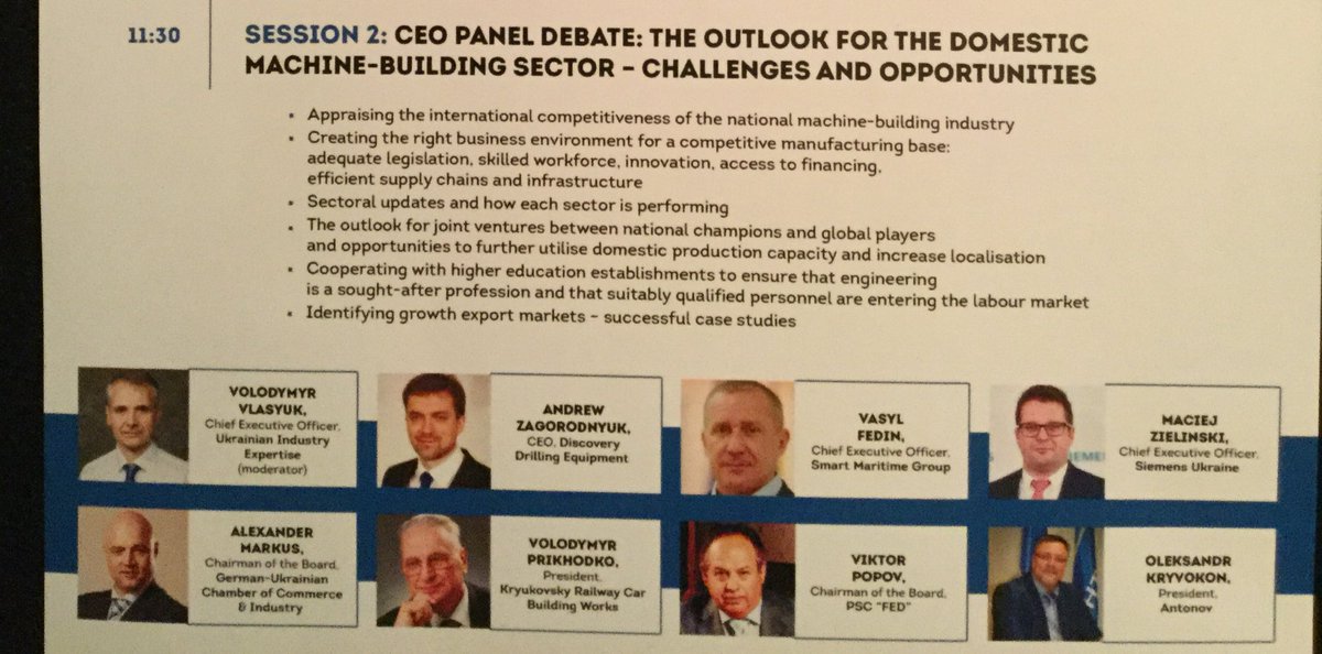 AHK_Ukraine's tweet photo. Today head of the board, Alexander Markus, takes part in the Ukrainian Machine Building Forum in Kharkiv organised by #StrategyCouncil #SteveButler https://t.co/D1RfN1jmtH