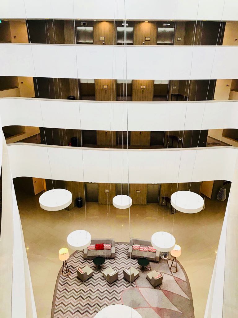 SheratonDBV's tweet photo. Elegant geometries and innovative lines make our lobby the perfect place where to relax between one adventure and the other in Dubrovnik.
#SheratonDubrovnik https://t.co/SH94bwNDBz