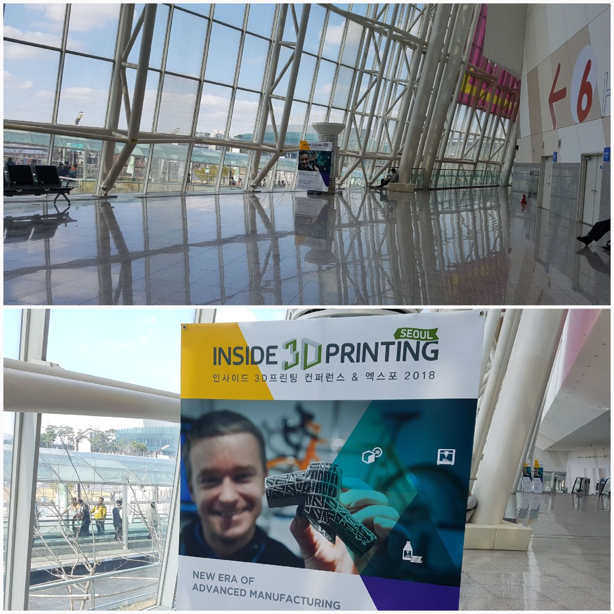 3dEast's tweet image. Look what I found wwwwaaaayyyyy off in an abandoned corner at #Kintex today.  😁 Based on what I saw today at the #SIMTOS2018 show, #Korea seems to have moved on from #desktop printers.
