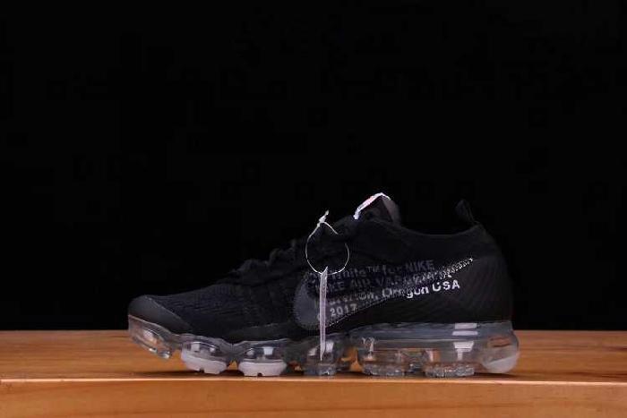 UA Air Vapormax X Off White 2018 Black 