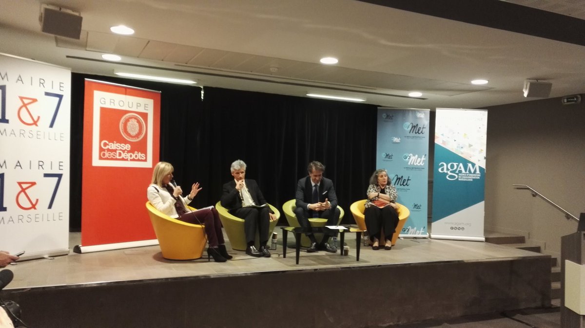 Agam_marseille's tweet photo. Lancement première table-ronde avec Arlette Frucrus @regionpaca Eric Legrigeois @ComDREALPACA  Richard Curnier @CdcPaca et Claude Bertolino #EPFpaca
sur les centres des villes moyennes hors métropole #expertiseagence https://t.co/zucCShqEzc