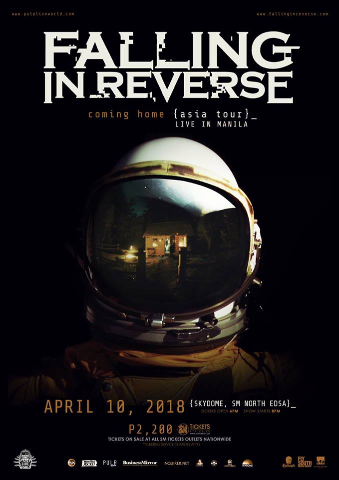 smtickets's tweet photo. It is with sad news that we share of Falling in Reverse's tour cancellation including the one in Manila scheduled on April 10. Refunds will be accommodated starting April 8. For more details, contact SM Tickets at 470-2222. https://t.co/Q8WKv8vk4A