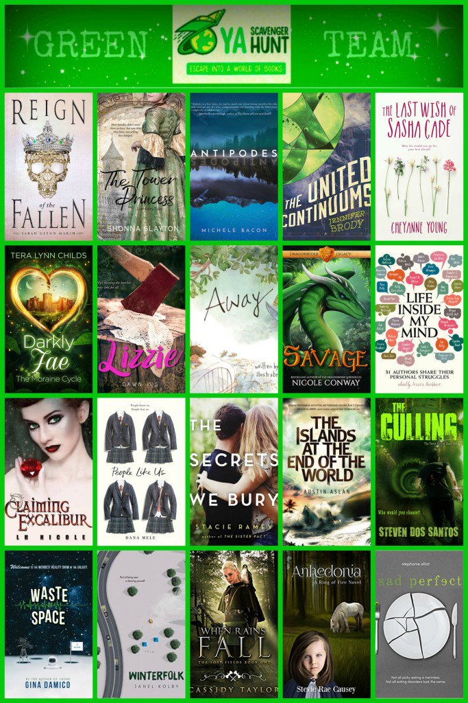 teralynnchilds's tweet photo. The hunt is on! Follow the Green Team trail to win Darkly Fae and a bunch more YA books!!! https://t.co/1w8npbiV2I https://t.co/slvJTnj4eB