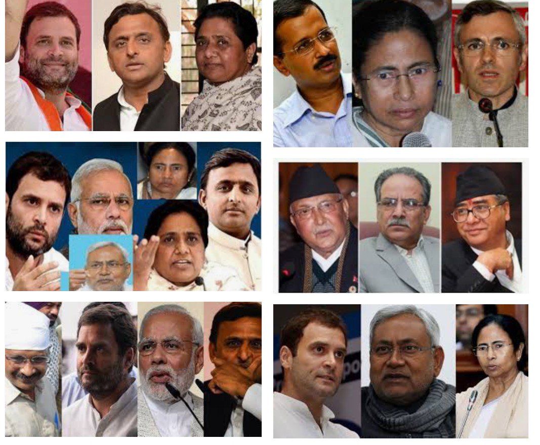 Mulayam, Lalu, Mayawati, Sonia, Rahul, Kejriwal, Mamta Bannerjee & the left parties? Ask yourself ?These are a bunch of Thugs, Corrupt politicians who have looted India since long & done nothing in the name of development. Rahul Gandhi is only good for Comedy as we all know.