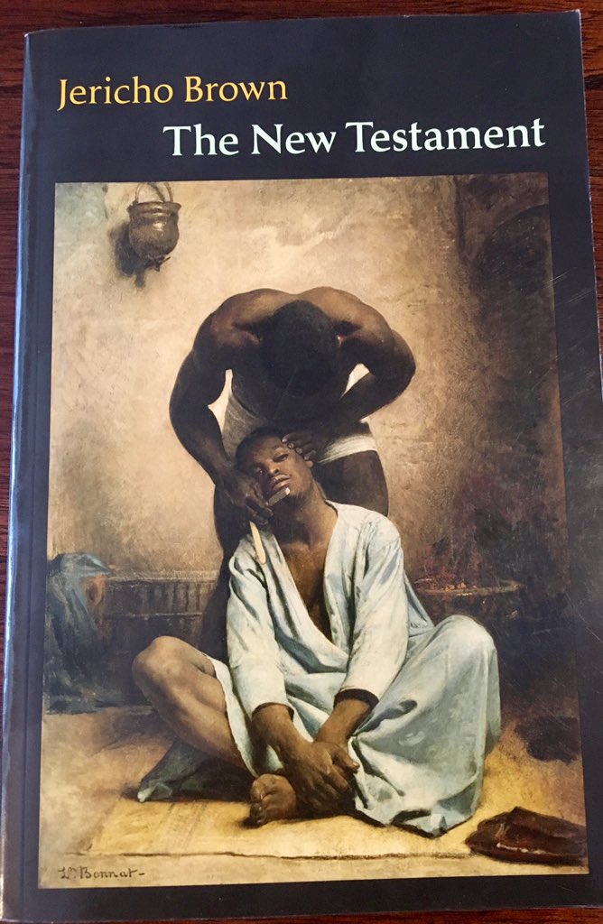 julielemay's tweet image. Today&apos;s fave poet #frommybookshelf for #NationalPoetryMonth @jerichobrown