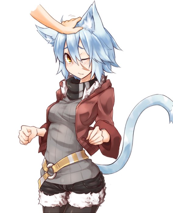 ❝Headoat are my main source of power, Nyaaa~ sooo keep it up and I be the most powerful being on earth, Nya~❞

Obviously lying about that, she just wants Headpat.