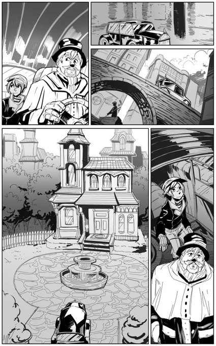 Hey, uh, so I guess I should get the ball rolling and tweet something.
I'm working on my comic again? 