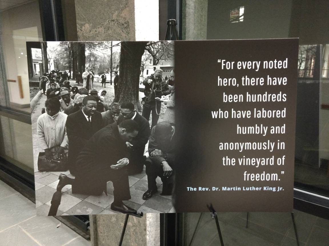 swarthmorepeace's tweet photo. Spotted in Kohlberg Hall at @swarthmore. #mlk #lovewins #nvpower https://t.co/iBL6kMRc9N