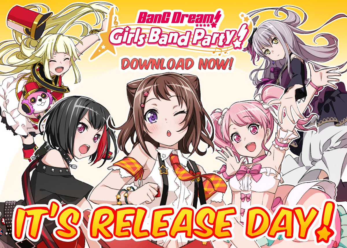 BanG Dream! Girls Band Party! Now Available in English!