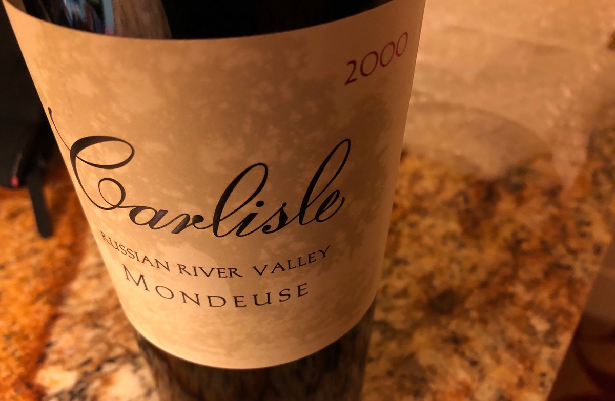 daryna's tweet photo. Your time has come, Carlisle Mondeuse. #carlislewinery https://t.co/Utvk7tgBcm