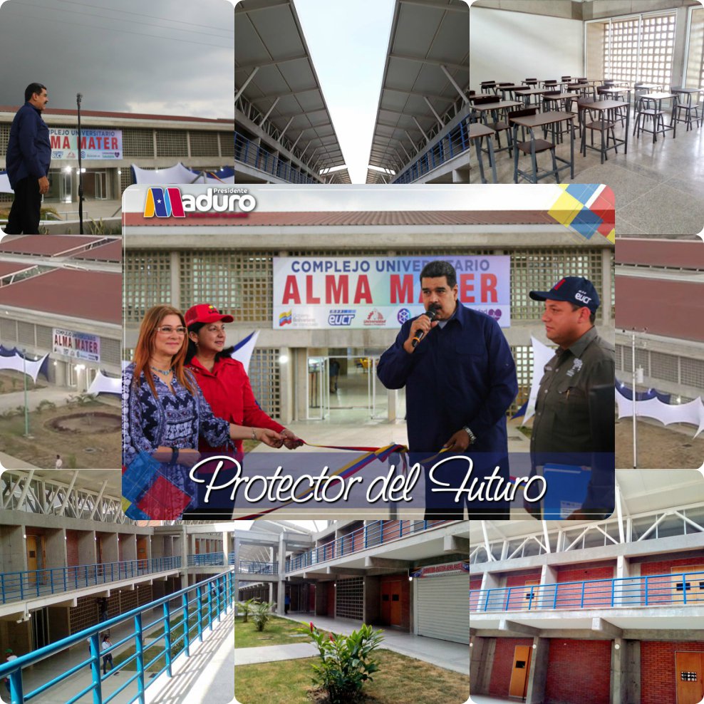 CarnetDLaPatria's tweet photo. Presidente @NicolasMaduro inauguró Universidad 
Martin Luther King en #Lara
https://t.co/ZiRdruhV4O     #AlmaMaterElFuturoEsHoy https://t.co/PS8idO06Z9