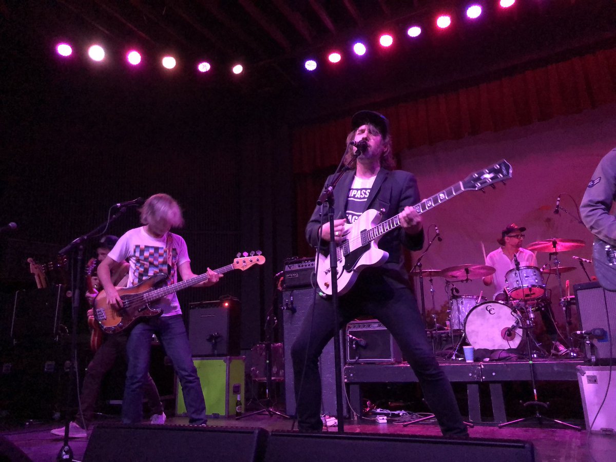 keithwikle's tweet photo. @bssmusic #hugofthunder did not let us down. 10+ hrs travel with our 17yr old daughter = rock and roll salvation. Get on it folks. https://t.co/DZeUjPhM26