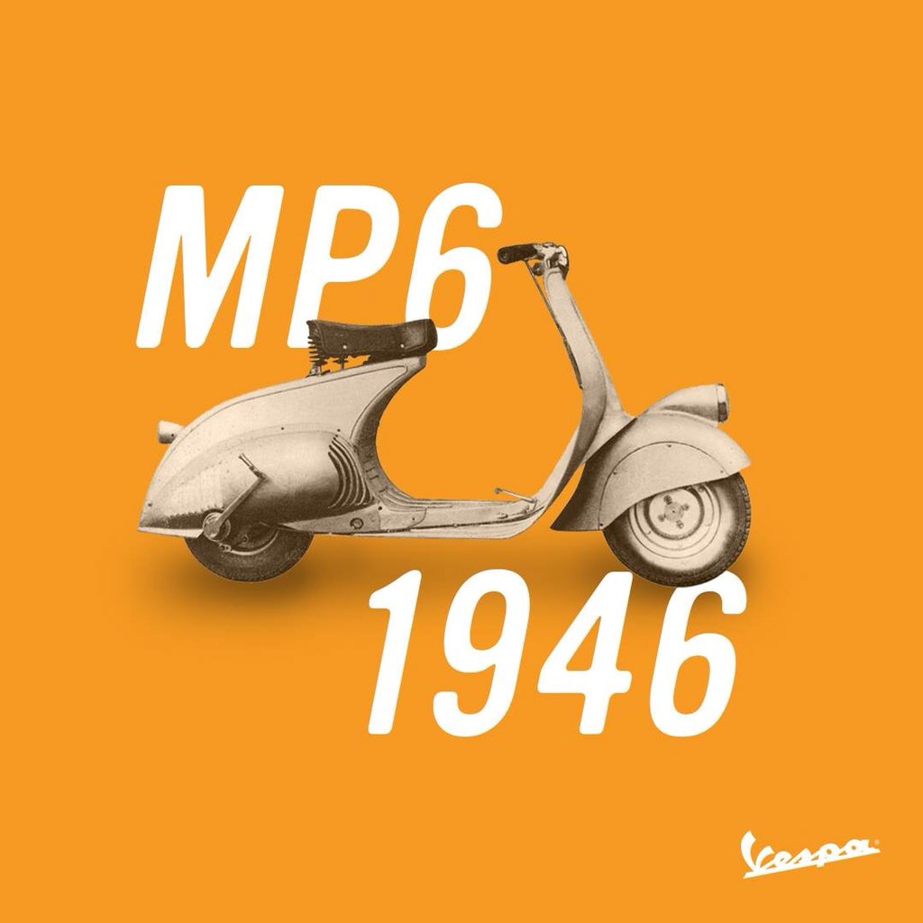 Dibuat pada tahun 1946, prototipe MP6 didesain oleh Corradino D’Ascanio atas permintaan Enrico Piaggio yang akhirnya nggak sengaja bilang “Sembra Una Vespa” yang artinya “terlihat seperti tawon”, sejak saat itulah tercipta Vespa. #BersamaVespa #VespaIndonesia
�