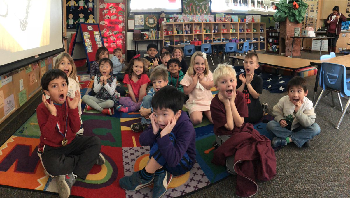 llamamama44's tweet photo. Sergeant Read came by to watch our new book talk power and we were all so excited by the book introductions! #TCRWP @GardnerGrizzly https://t.co/fCyupm7GD9