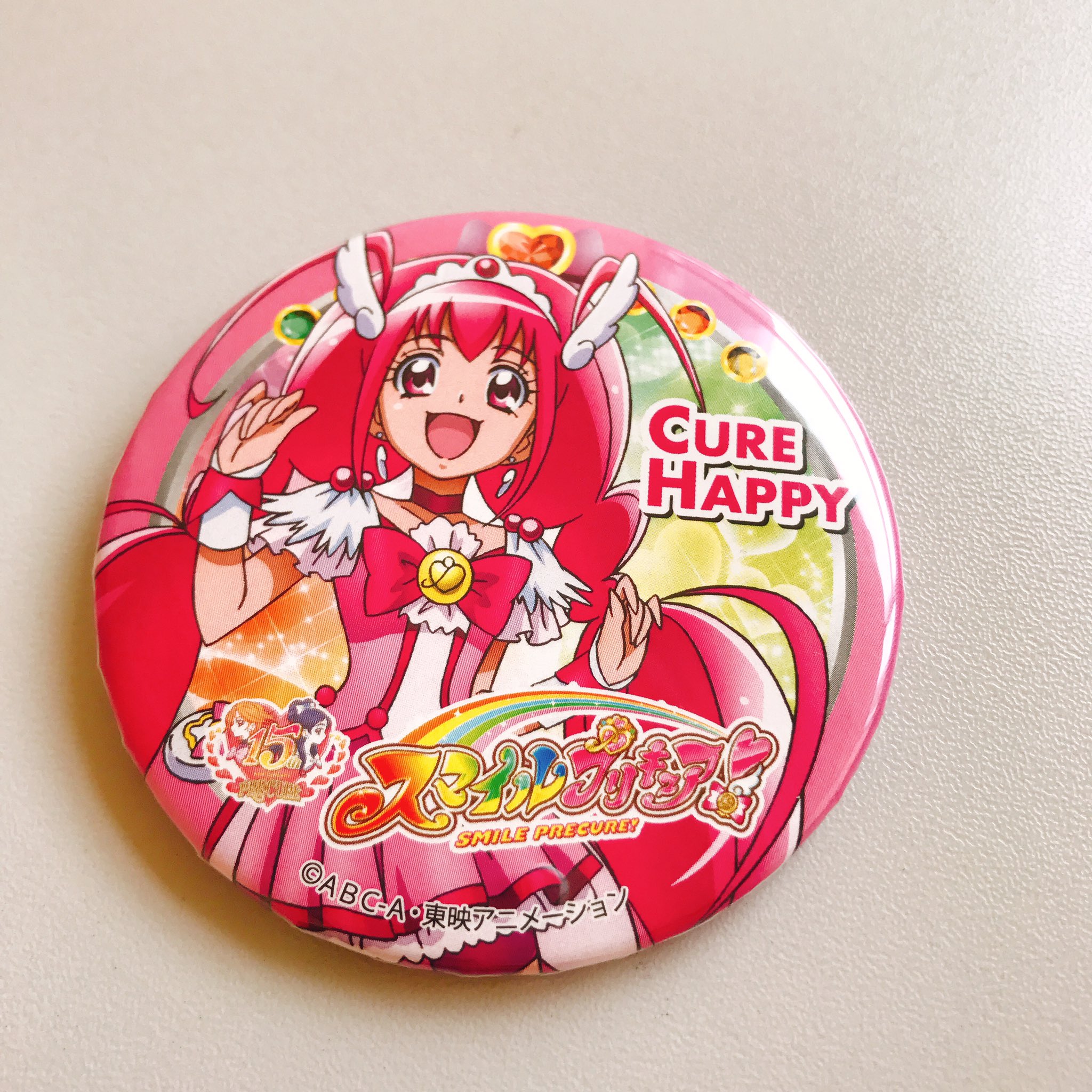 プリキュア 15周年ライブ 缶バッジ