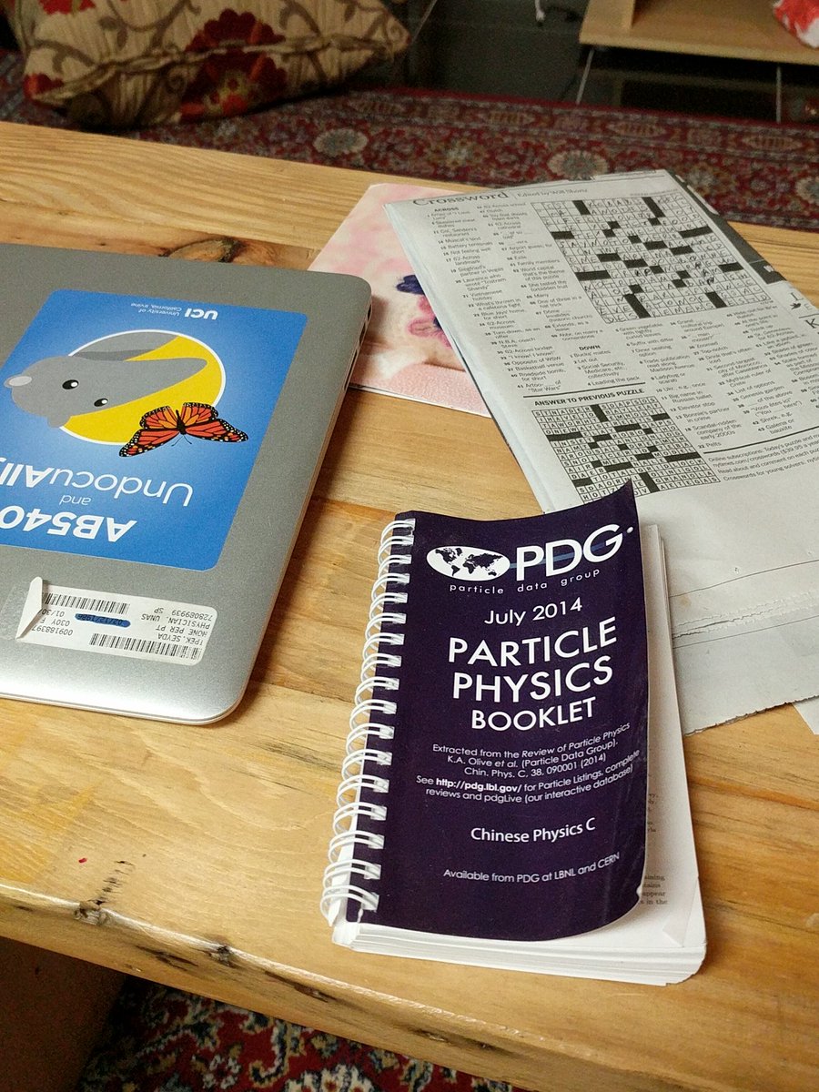 sheydaipek's tweet image. @symmetrymag the front page is ever curled on this one. I have the same copy in my office as well. I must&apos;ve stolen someone else&apos;s at some point 😎 #ParticleData