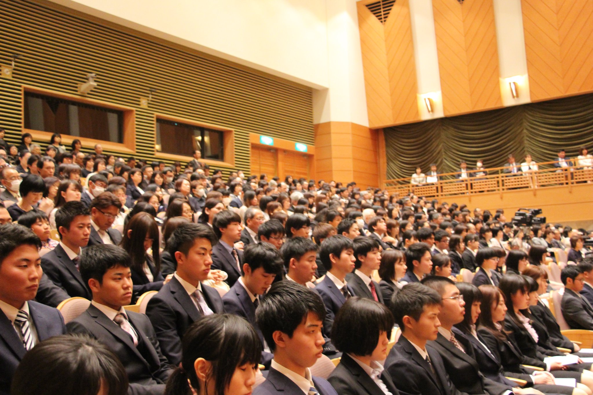 公立大学法人 都留文科大学 平成30年度都留文科大学入学式が行われました