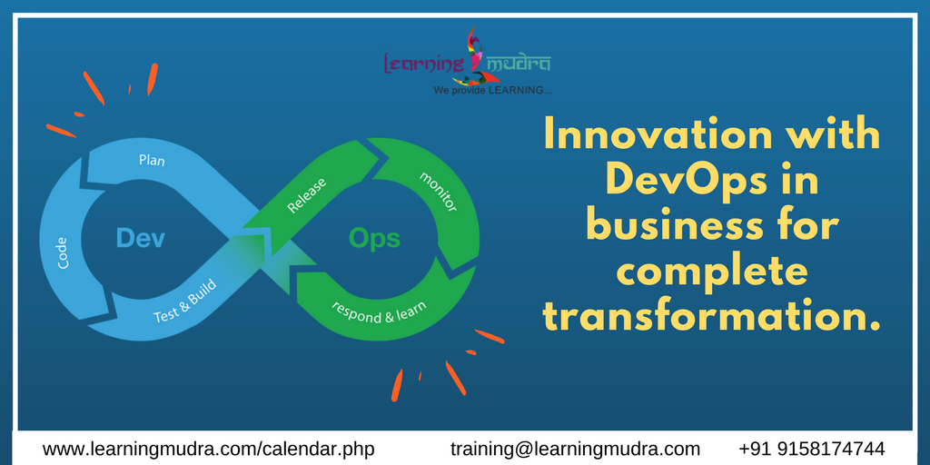LearningMudra's tweet photo. Increase visibility to reduce the risk of uncertainty. Reduce the errors and improve the bug detection. Contact us for the #DevOps training in your city. W : https://t.co/1e4hpp3Fik E : training@learningmudra.com Ring us at +91 91581 74744 with @gulatipooja  @Kunalatm https://t.co/MXYHgVgkHU