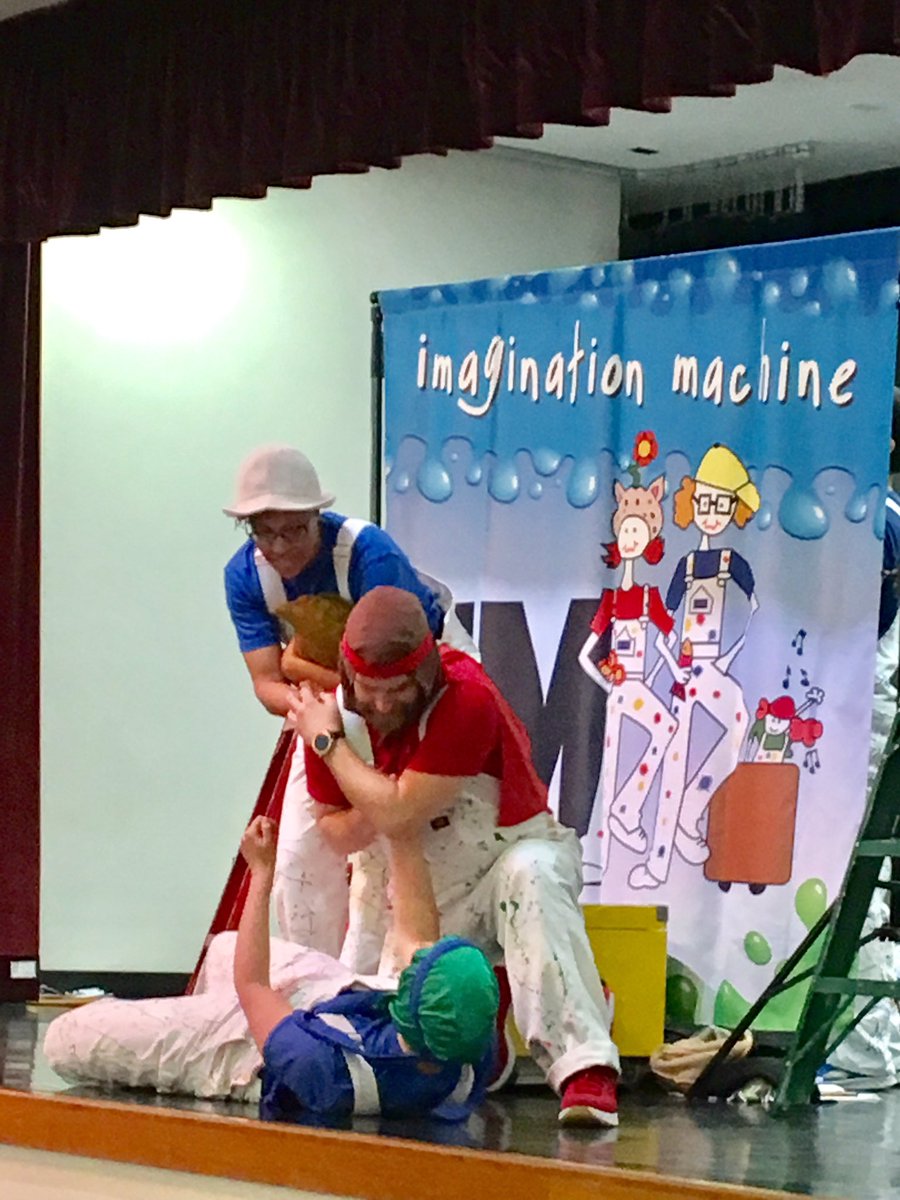 harrison1stRH's tweet photo. Thank you @RedHillRockets awesome PTA for bringing back The Imagination Machine and their storytelling assemblies https://t.co/164BovUTiJ