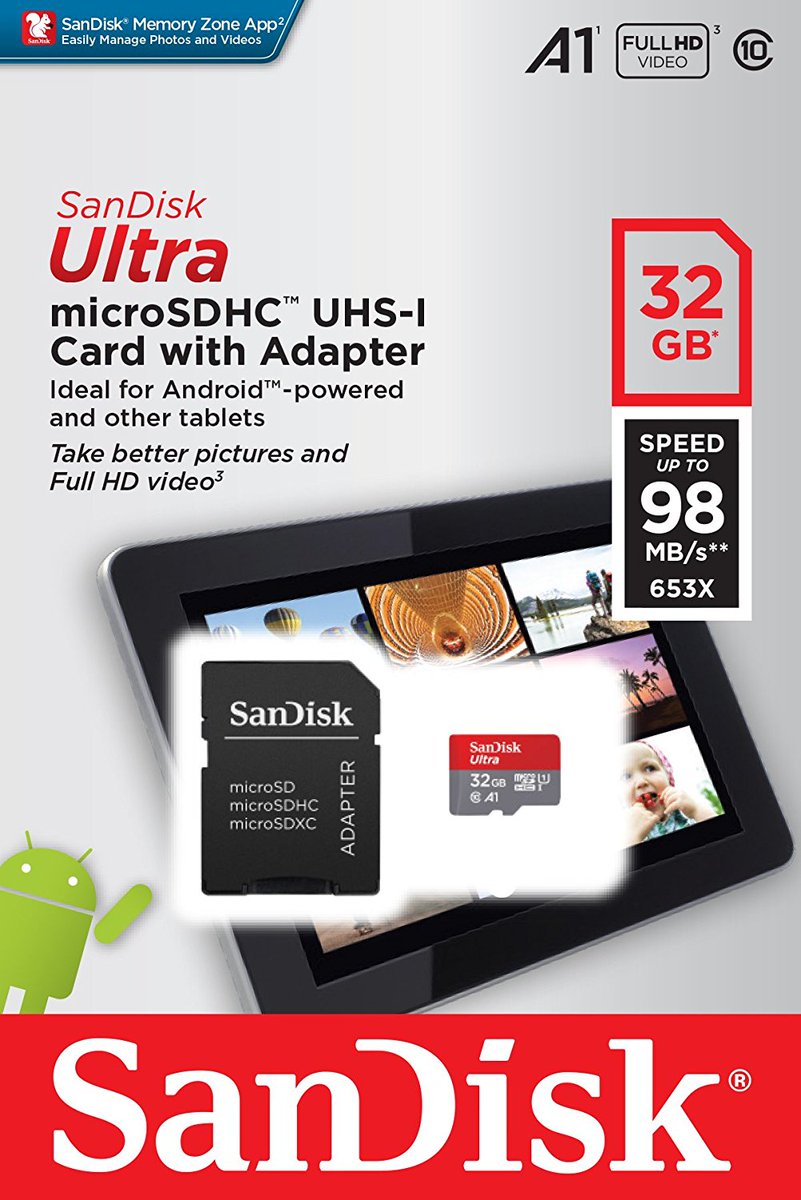 Toms_BonsPlans's tweet image. ⚠ #Promo 💾 
👉 bit.ly/2GwsGKZ
Remise 31% sur la #MicroSDHC #SanDisk Ultra 32GB ! 
12€50 🆚 17€99 
Idéal #Smartphones &amp;amp; Tablettes #Android !